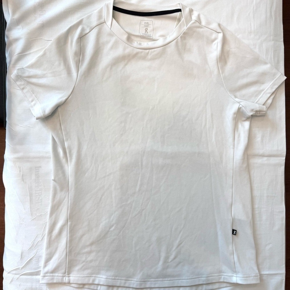 On Running White Short Sleeve Tee